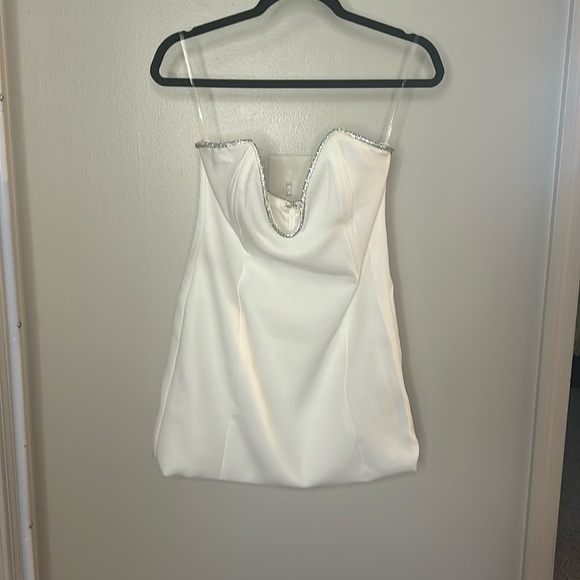 Meshki Dresses & Skirts - Meshki MADI mini dress with Diamonte rope. Size medium. Only wore once!